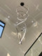 Designer Villa Chandelier, Light Luxury Villa Duplex Living Room Lamp, Large Hollow Chandelier for Apartment, High-Ceiling Staircase Lamp