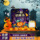 Оформление макета атмосферы сцены Хэллоуина, выдвижной наконечник jack-o-lantern, интерактивная игра, реквизит для мероприятий, фоновая доска для показа kt mini 1