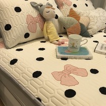 He she loves PoPoint Butterfly knot Girl Hearts Latex Mat Three Sets 1 5m1 8 m Summer Mat Art Washable