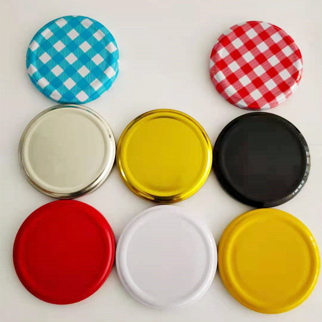 Spot tinplate cover universal metal cover food canned bottle cover old godmother bottle cap pickle glass bottle cap