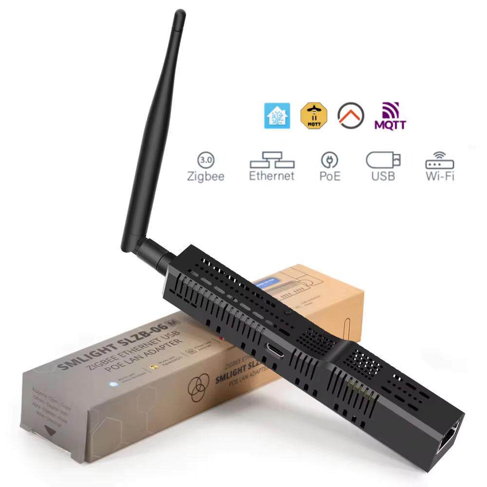 SMLIGHT SLZB-06M Zigbee 3.0-Ethernet USB WiFi шлюз с координатором PoE