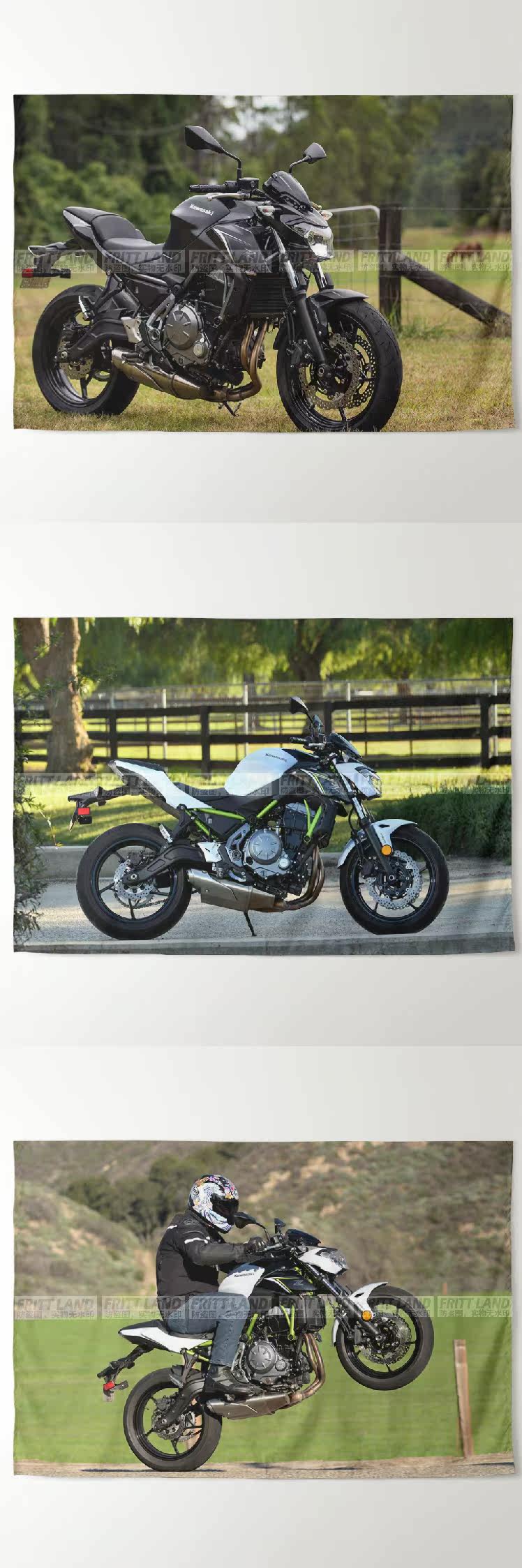 Гобелен 川崎z系列z 400 650 900街车摩托机车车迷周边装饰背景布挂布海报