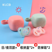 Yilushu KLCB baby pacifier palm 0-3 to 6 months for toddlers over one year old with 2 buck teeth