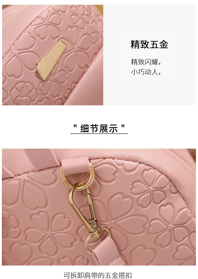 рюкзак None Other Mini Backpack Women PU Leather Shoulder Bag For Teenage Girl