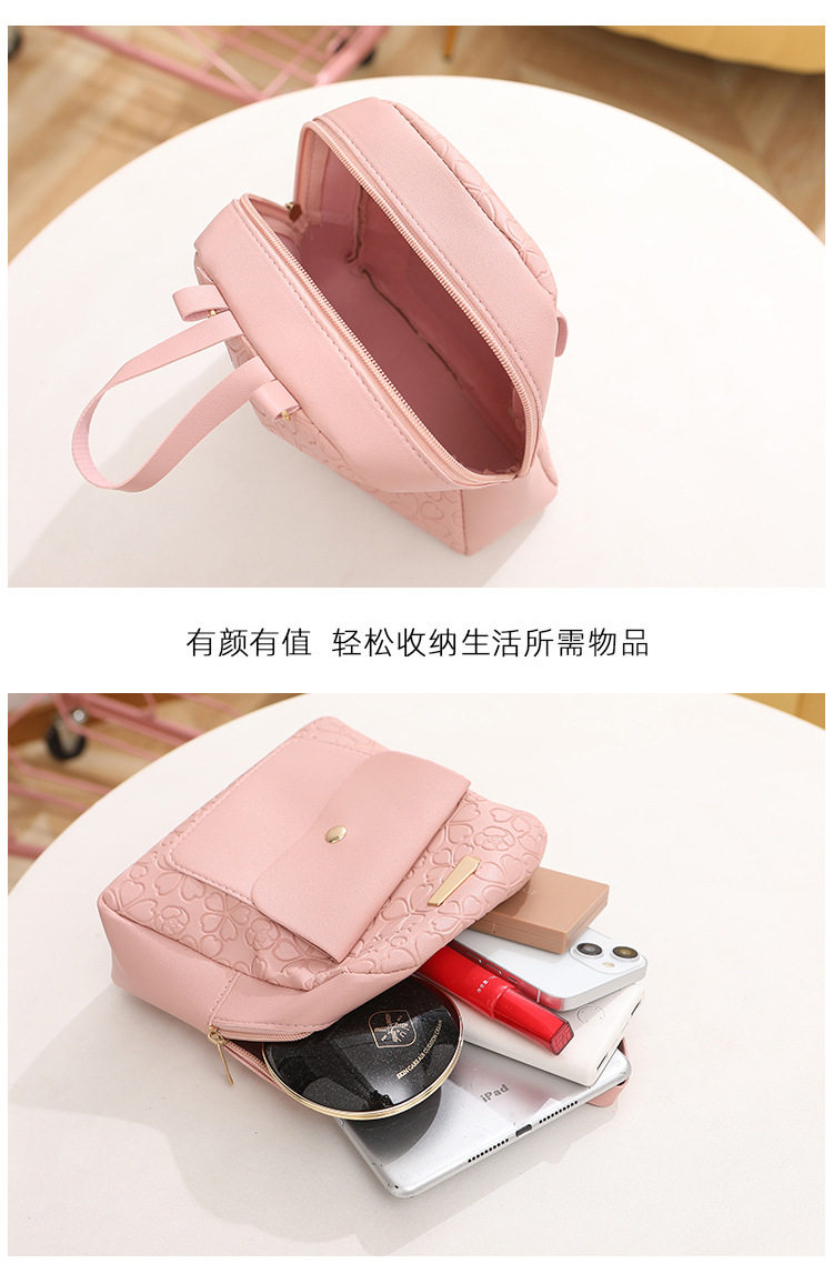 рюкзак None Other Mini Backpack Women PU Leather Shoulder Bag For Teenage Girl