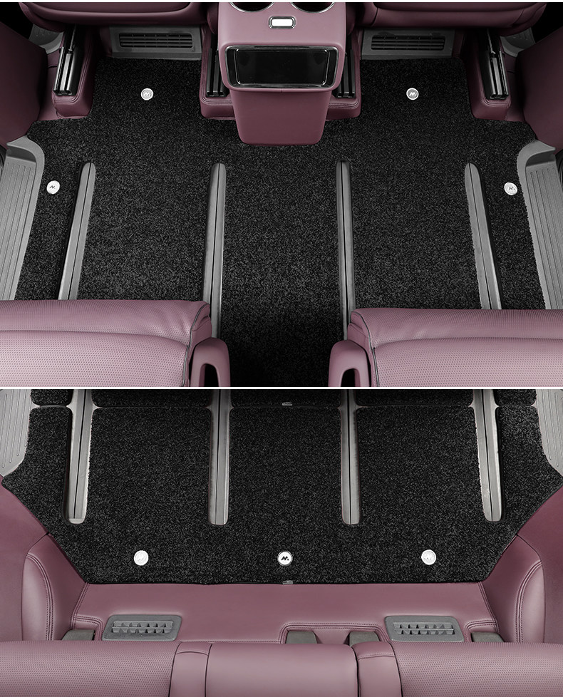 Suitable for Zhijie V9R7S7, original car color, custom-made 360-degree aviation soft Nappa leather full-cover car floor mats