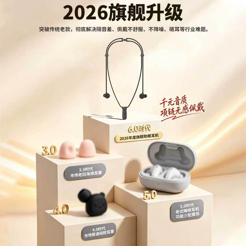 Bluetooth Earphones for Sleep, New Model, Sports Neckband Style, for Gaming and Calls, Ultra-Long Standby Time, Comfortable to Wear for Long Periods Without Discomfort Bluetooth Earphones for Sleep, New Model, Sports Neckband Style, for Gaming and Calls, Ultra-Long Standby Time, Comfortable to Wear for Long Periods Without Discomfort