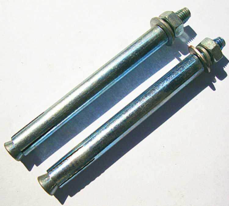 20cm 20cm long 8mm thick lengthened ultra-long heavy iron sheet puffy screw heavy-duty pull-burst bolt M8