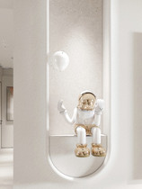 GRG gypsum custom niche fireplace shape special-shaped TV cabinet background wall shelf gypsum board material manufacturer