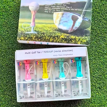 New Tosuup Multifunctional Golf Spike Ball Tee Anti-lost Adjustable Directional Guidance Golf Tee