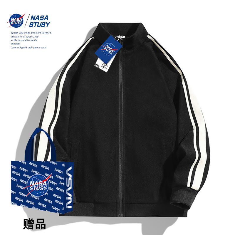 Nasa Stusy American Retro 2026 Spring and Autumn New Men's Pilot Jacket Workwear High-End Jacket