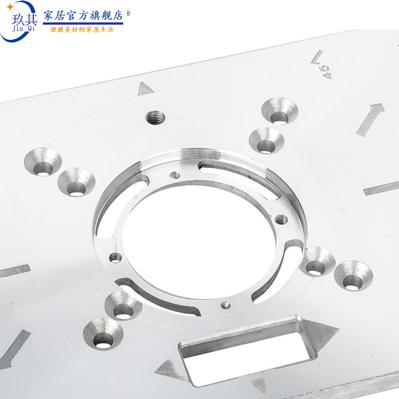 Woodworking engraving machine flip-plate electric wood milling grooving power tool woodworking driller trimming machine flip-board