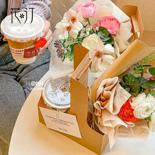 Кофейная портативная подарочная коробка, кожаная упаковка, популярно в интернете