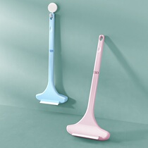 Check and wipe glass artifact household outer window high-rise window scraper with Rod window double-sided cleaning special tool for housekeeping