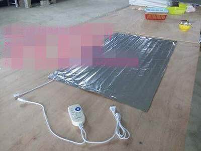 New 50cm*(various size) sheet double-sided heating aluminum foil glass fiber electric heating sheet