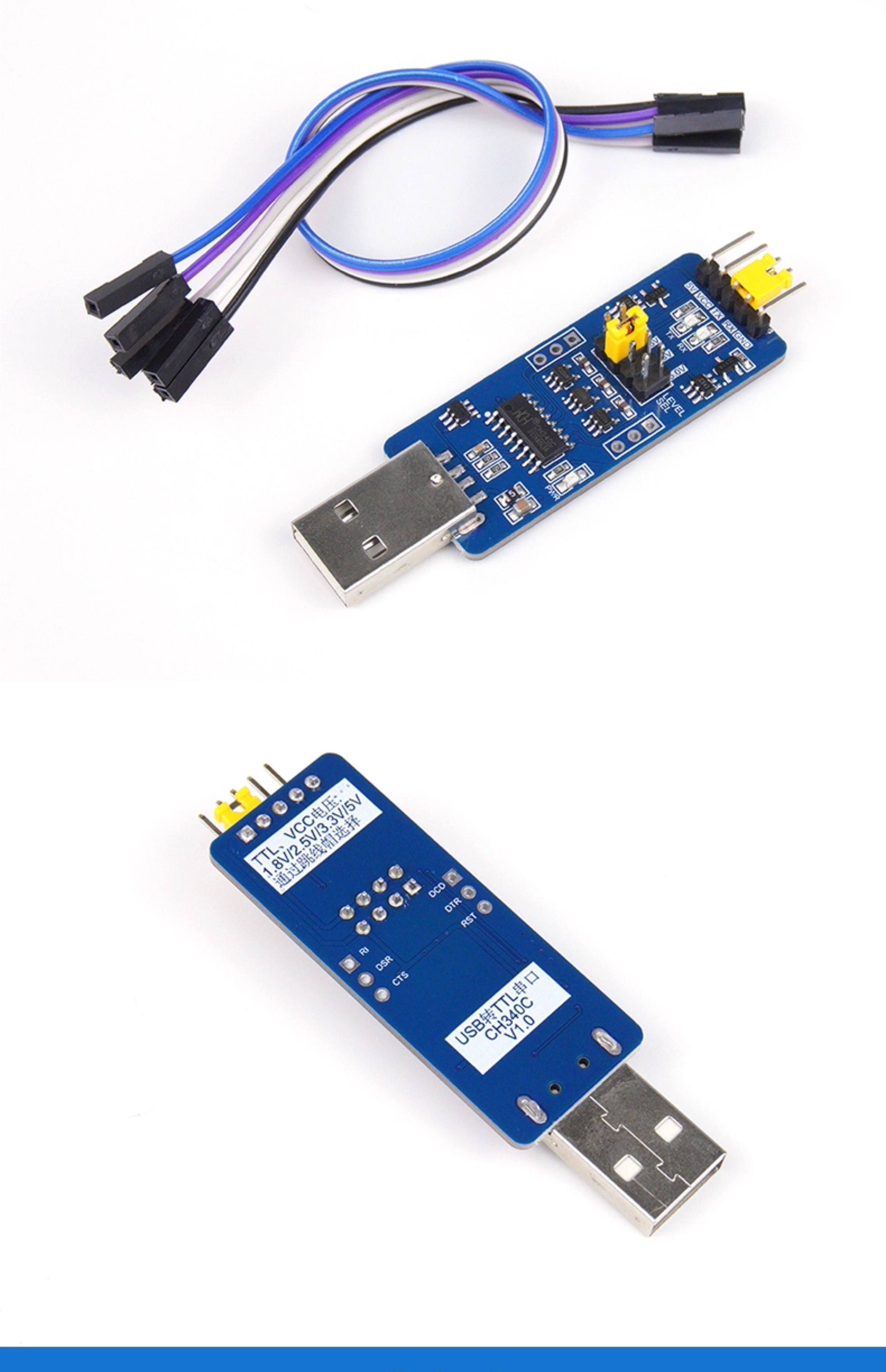 Usb Communication Rider Keyes CH340C USB to TTL Serial Communication Module - Multi-Level ...