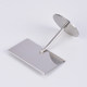 Stainless Steel Menu Card Holder for Hotel Restaurant Buffet Price Tag Display, Wedding Stand, Banquet Table Number Card Holder, Restaurant Card Holder, Chinese and Western Dining Shop Price Tag Display