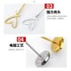 Stainless Steel Table Number Holder, Heart-Shaped Dining Table Sign, Seat Number Clip, Number Holder, Wedding Table Sign, Business Card Holder, Solid