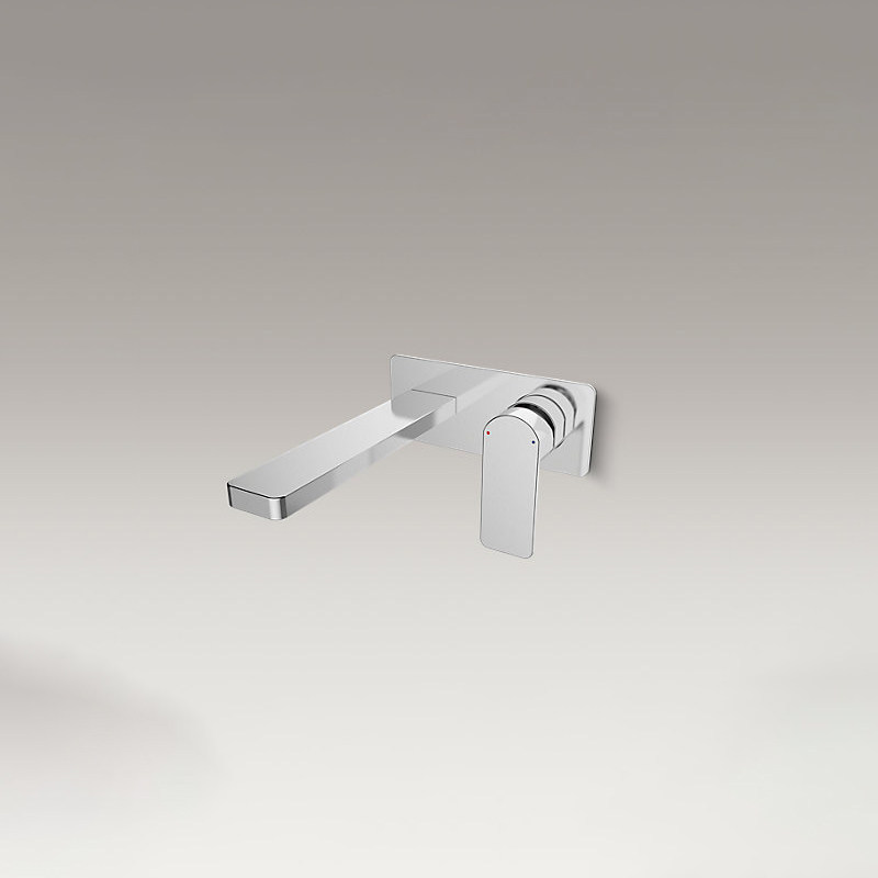 Ruofang K-23485T-B4/K-22567T-B4-Cp Wall-Mounted Basin Faucet with Concealed Installation Ruofang K-23485T-B4/K-22567T-B4-Cp Wall-Mounted Basin Faucet with Concealed Installation