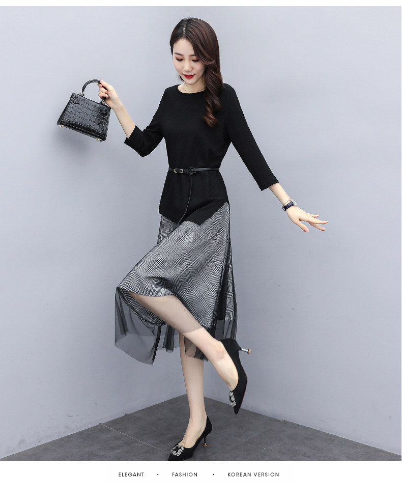 Longfashion Special Cabinet Women's Clothing 2023 Spring New Body Foreign Air Two Sets Little Sub Fashion Reduced Age Suit-Taobao