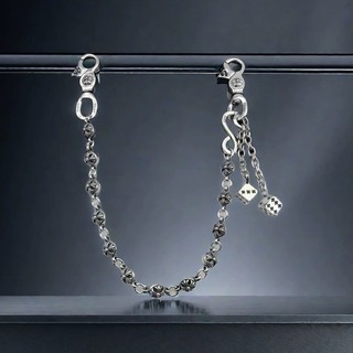 Модная цепочка для брюк SoulCollision с подвеской в виде кубика в стиле ретро, цепочка на талию