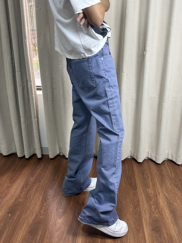 Hzii【French Workwear Series】646 Flared Fit Cleanfit Versatile Casual Denim Pants