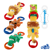 GiGwi is expensive for dog toy pull-ring plush rubber toy with bite-and-tooth pet toy vocal