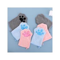 Pet towel glove type dog special quick-drying absorbent cleaning towel cat bath towel pet supplies