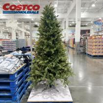 Costco LED lights Christmas tree 2 7 meters large encrypted ornaments scene layout festive atmosphere decoration