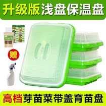 Belt Cover with cover Insulation Cultivation Pan Sprouts Fry water Petrays Bean Sprout nursery tray No Tuiless Vegetable Basin Big