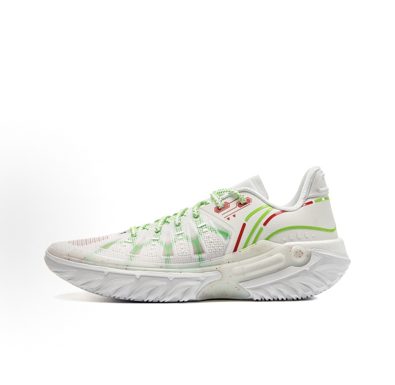 Li-Ning Jie Ao 2 Basketball Shoes with Full-Length Boom Lightweight Bounce Technology for Outdoor Practical Use, Anti-Twist, High Rebound, Non-Slip, and Wear-Resistant