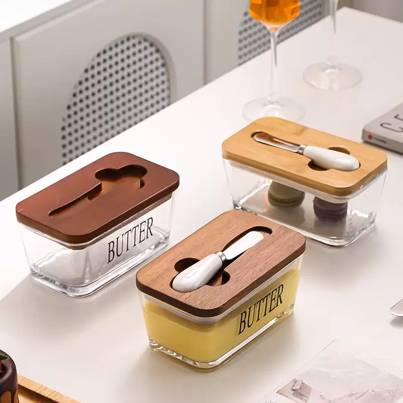 Japanese import glass cream high quality cover