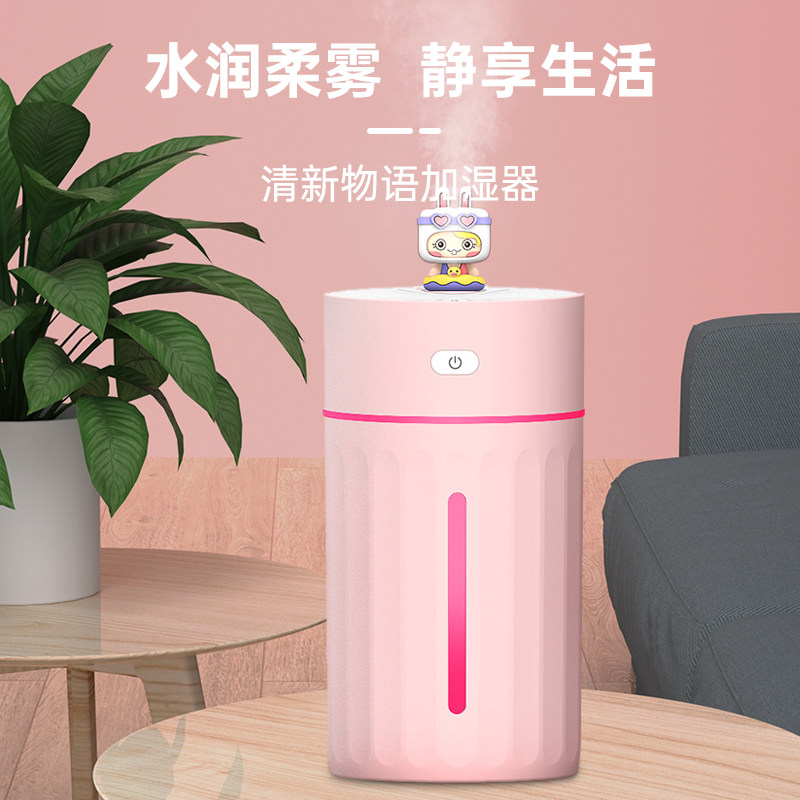 Humidifier Small Office Desktop Home Silent Bedroom Air Conditioning Pregnant Woman Baby Large Spray Air Purifier