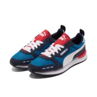 Сине-белый сине-яркий красный -53