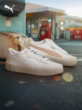 Puma, кроссовки, высокая белая обувь для отдыха
