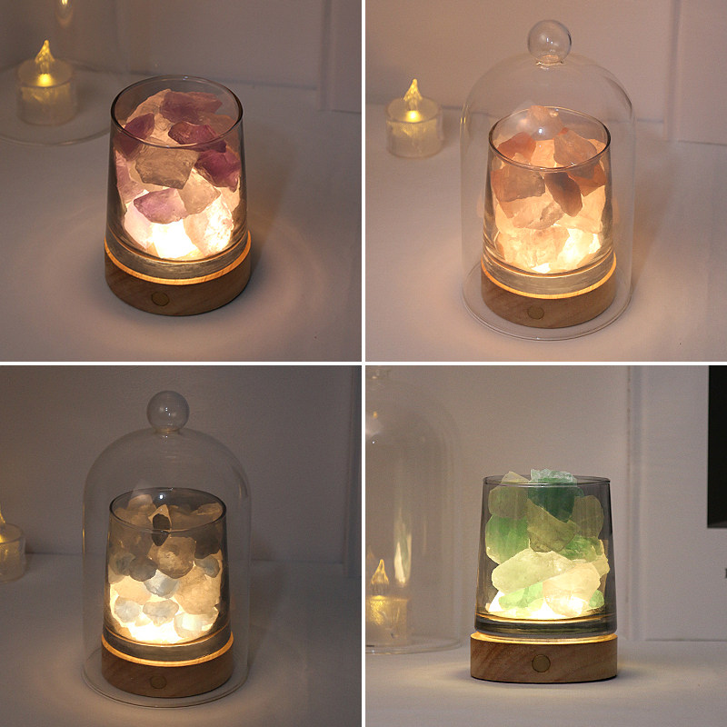 Aromatherapy, diffuser, incense stone, wireless night light with a light fragrance charging