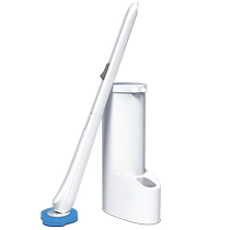 Disposable toilet brush for household cleaning without blind spots bathroom artifact toilet brush Huanghe 1117