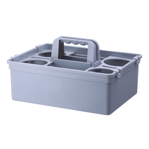 Watering bottle portable basket storage box special partition box hotel small restaurant table cleaning tool box Huanghe 1117
