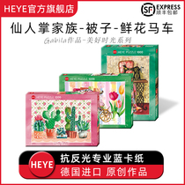 HEYE Germany Import Jigsaw Puzzle 1000 Pieces Good Time Gift Toy Cactus Family Quilted Flowers Wagyu