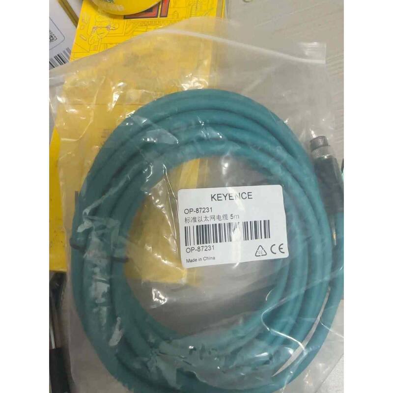 Negotiable Price~Keyence Ethernet Cable 5m Op-87231 Negotiable Price~Keyence Ethernet Cable 5m Op-87231