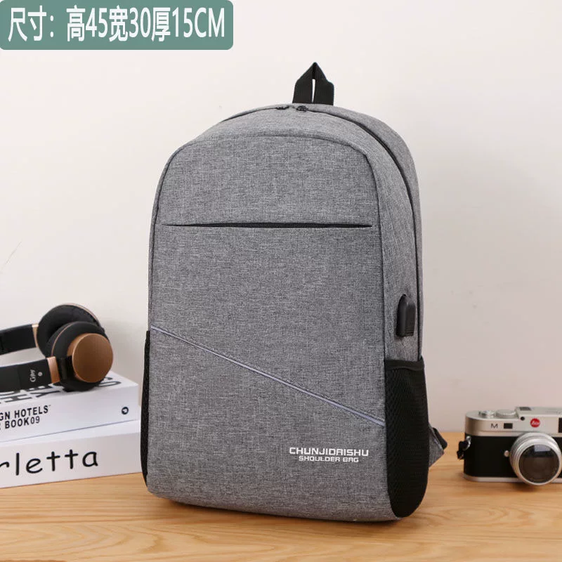 Laptop Backpack with usb school backpack bag for men's