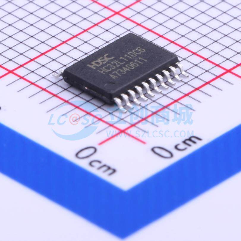 单片机(MCU/MPU/SOC) HC32L110C6PA-TSSOP20 TSSOP-20 电子元器件