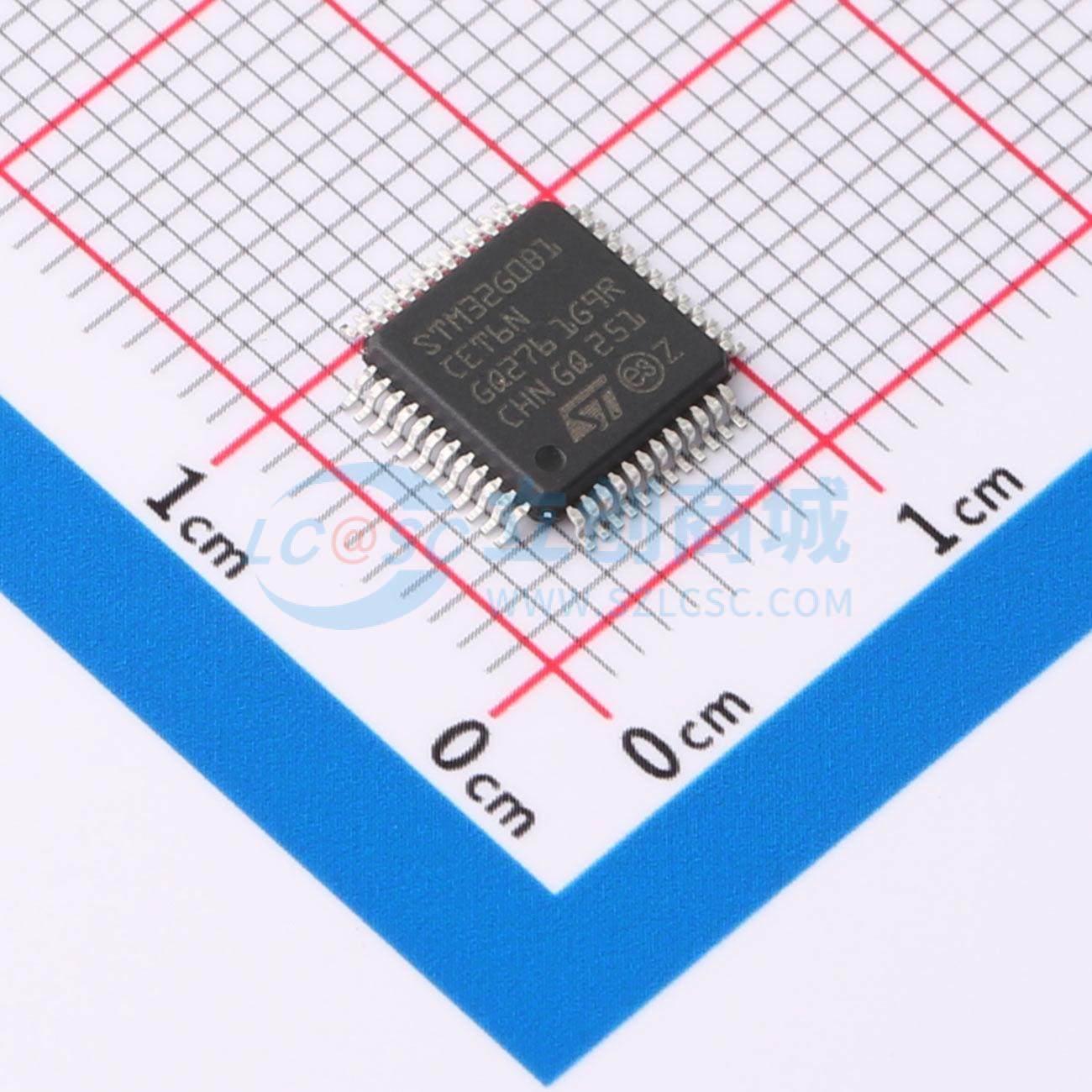单片机(MCU/MPU/SOC) STM32G0B1CET6N LQFP-48(7x7) 电子元器件