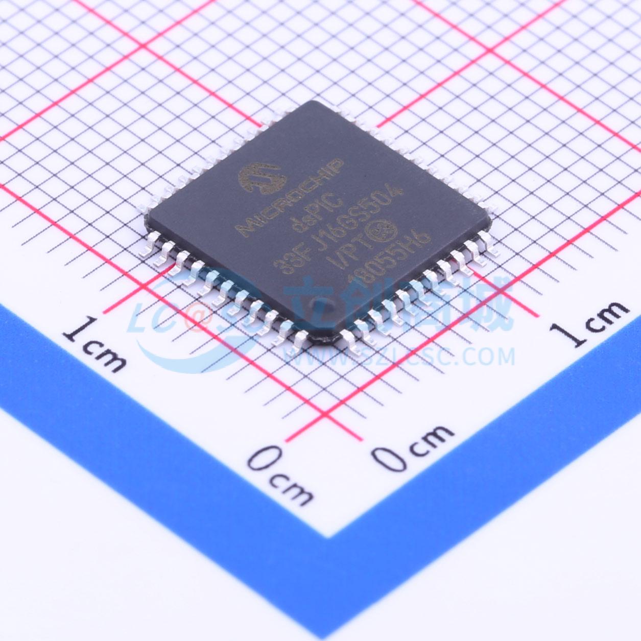 数字信号处理器(DSP/DSC) DSPIC33FJ16GS504-I/PT TQFP-44(10x10)