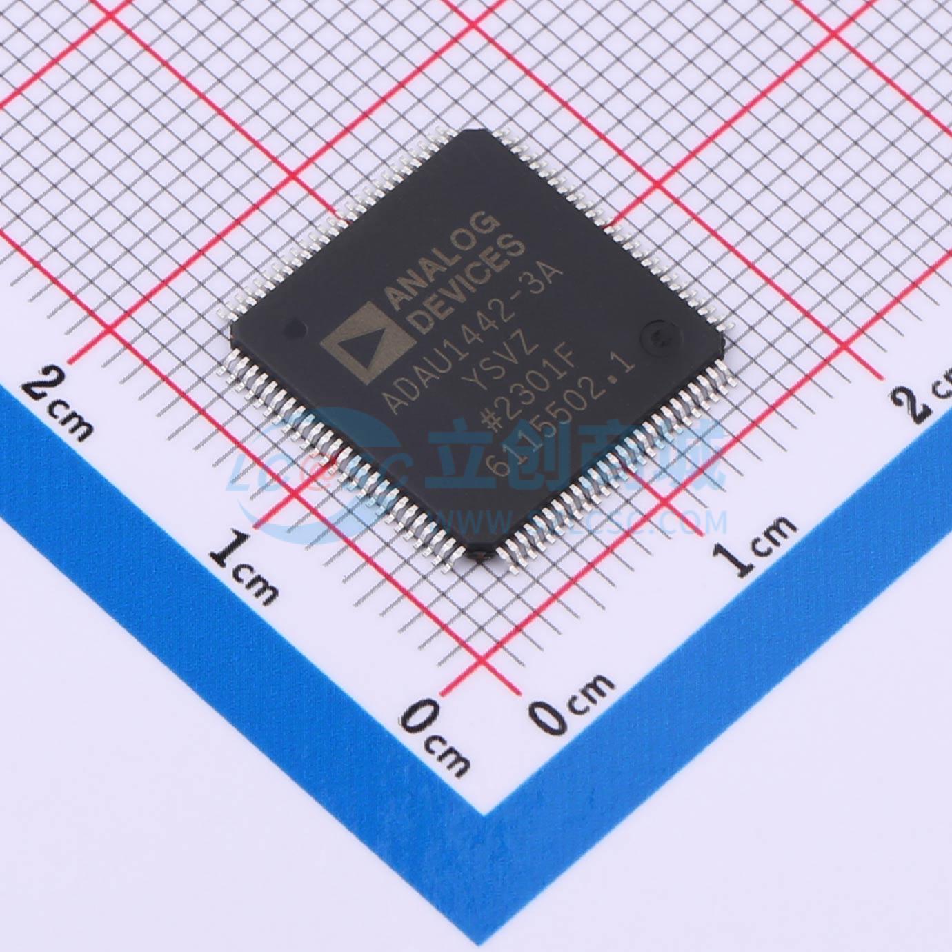 数字信号处理器(DSP/DSC) ADAU1442YSVZ-3A LQFP-100(14x14) 原装