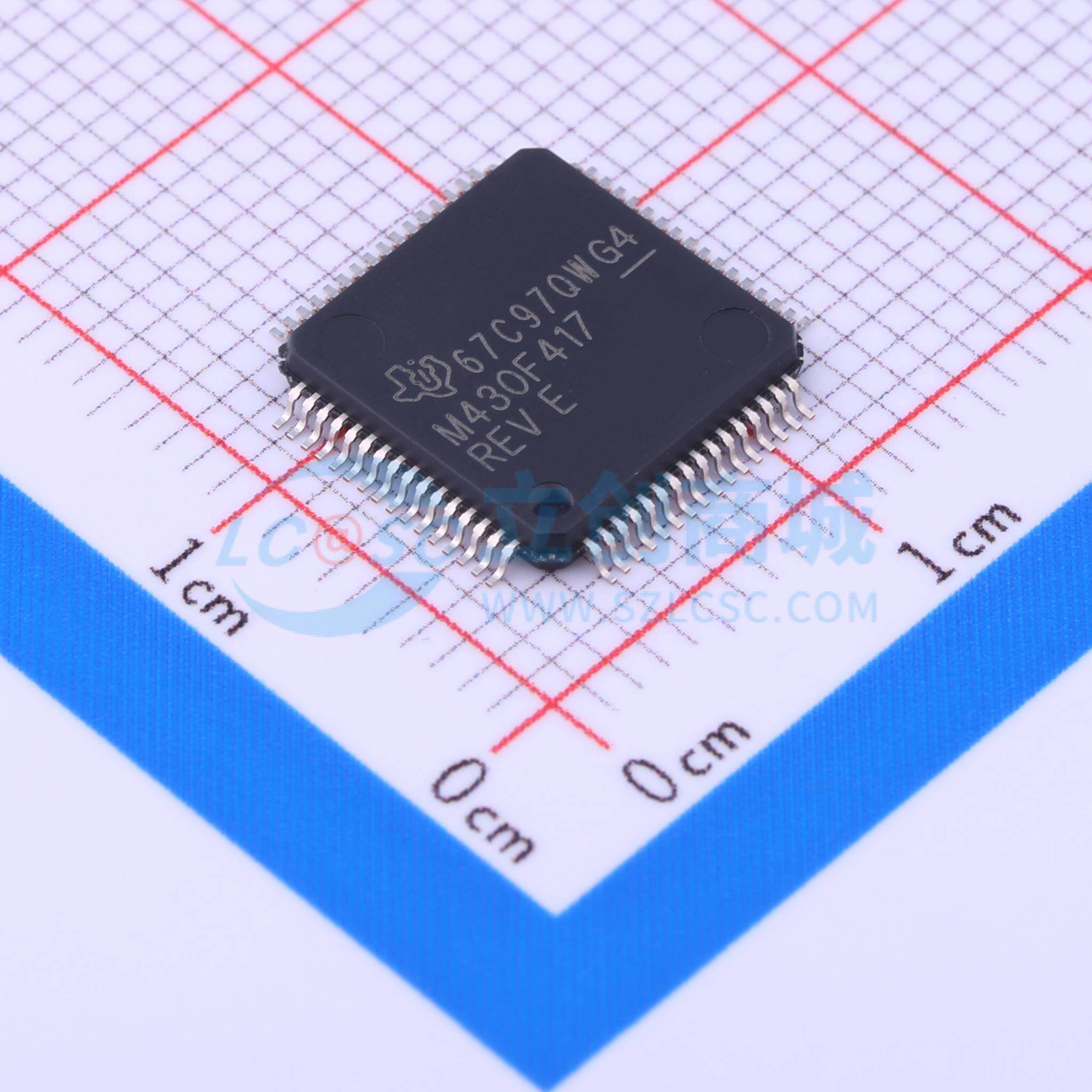 单片机(MCU/MPU/SOC) MSP430F417IPMR LQFP-64(10x10) 电子元器件