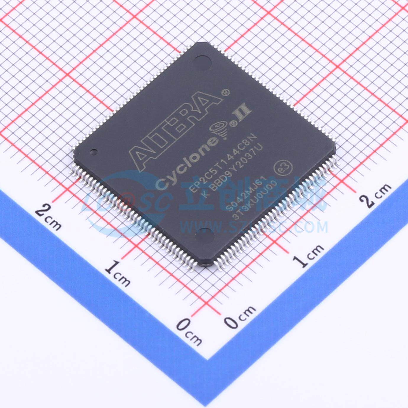 可编程逻辑器件(CPLD/FPGA) EP2C5T144C8N TQFP-144(20x20) 原装