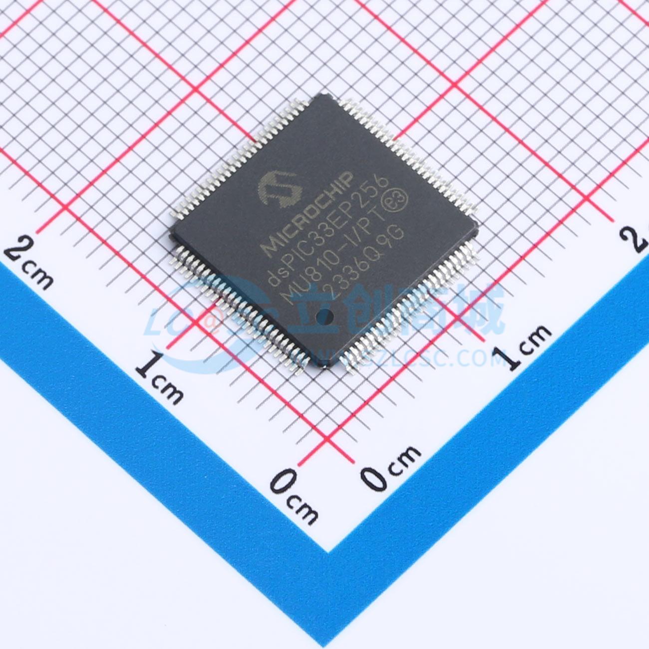 数字信号处理器(DSP/DSC) dsPIC33EP256MU810-I/PT TQFP-100(12x1