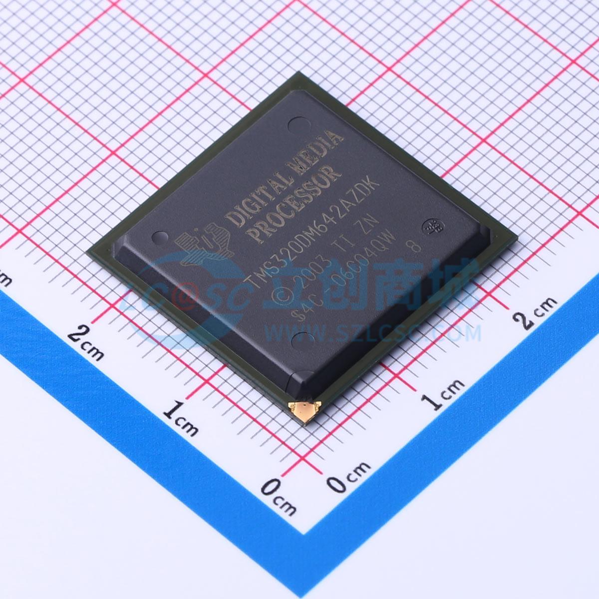 数字信号处理器(DSP/DSC) TMS320DM642AZDK6 FCBGA-548 原装正品
