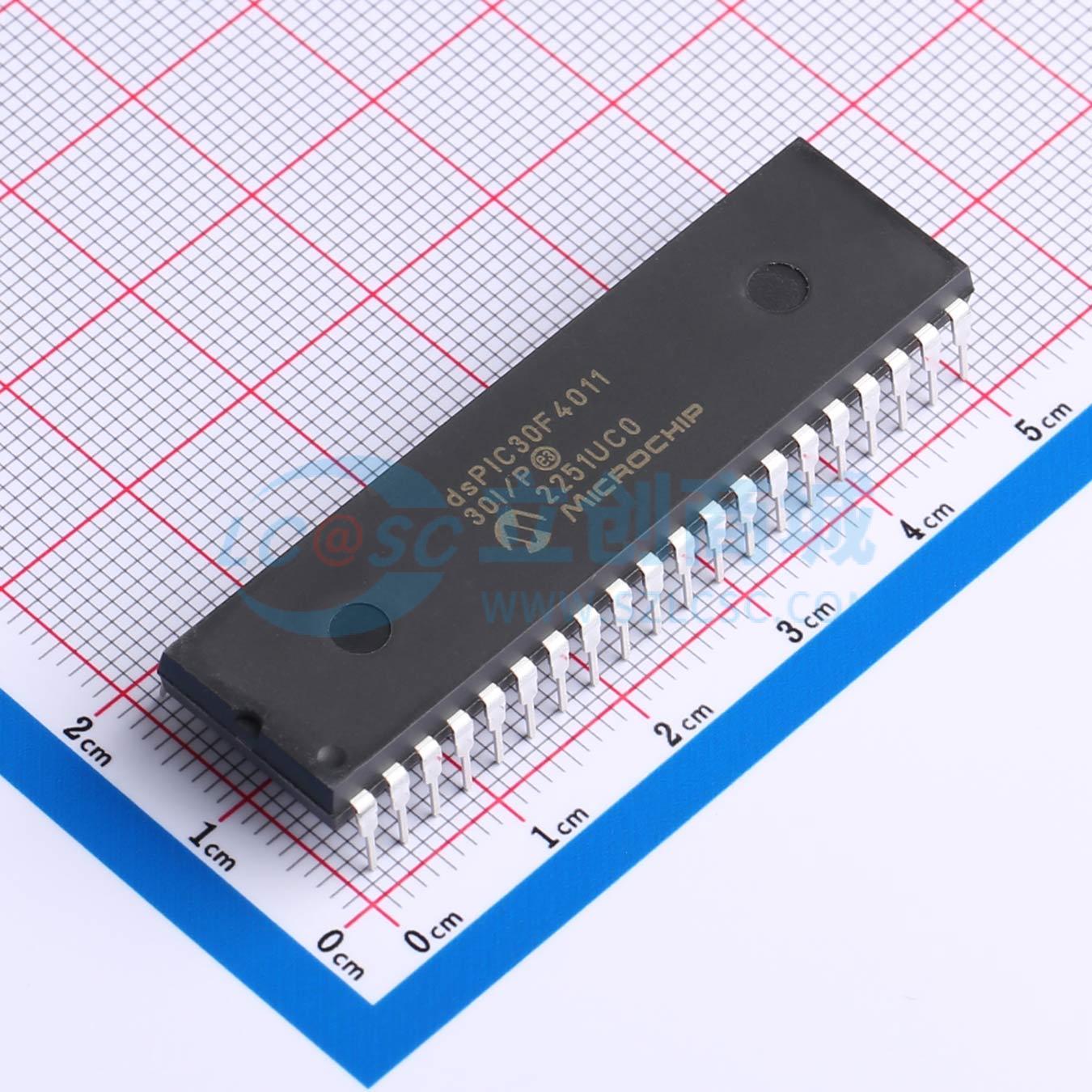 数字信号处理器(DSP/DSC) DSPIC30F4011-30I/P PDIP-40 原装正品